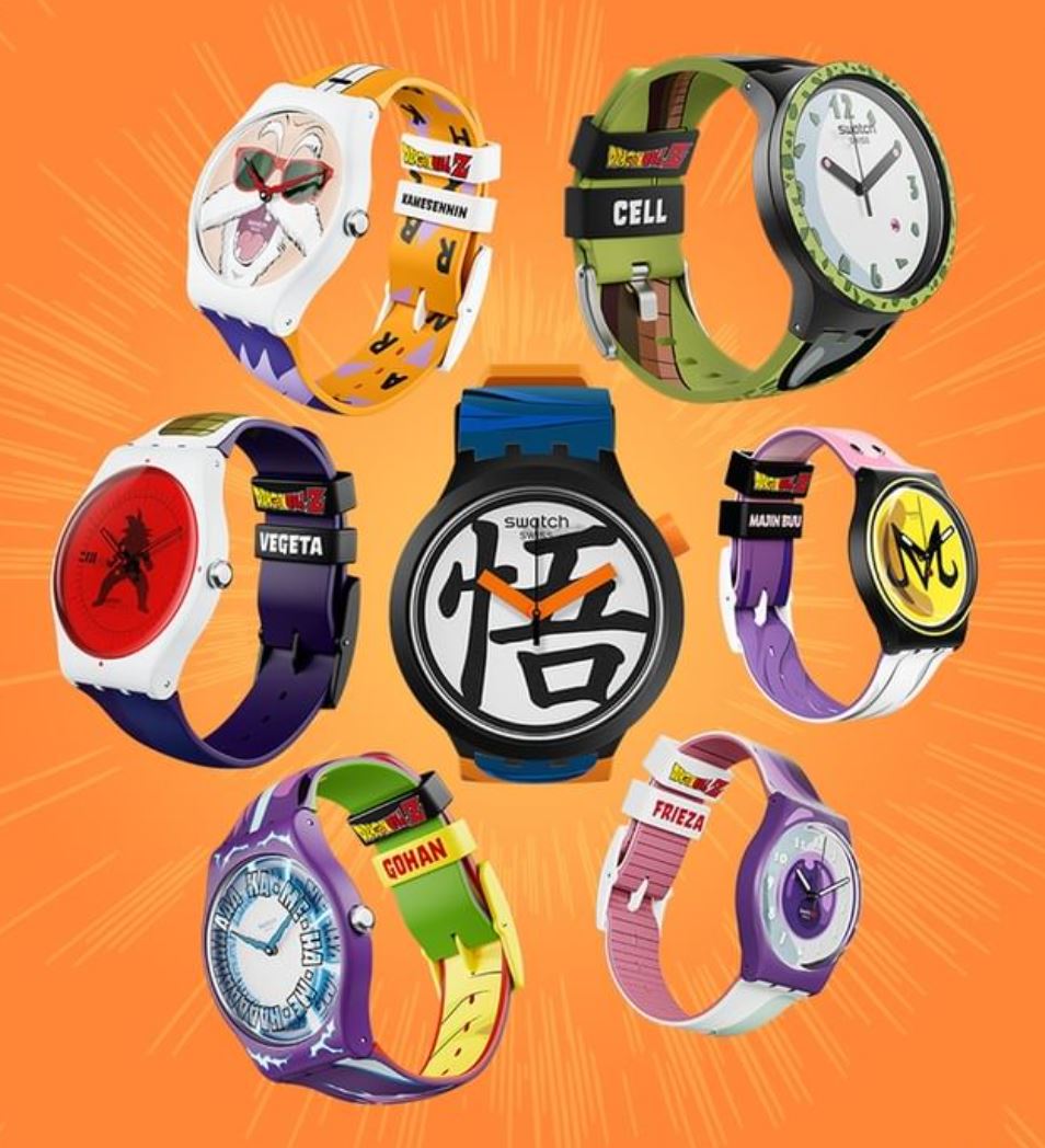 Swatch X Dragon Ball Z - reach